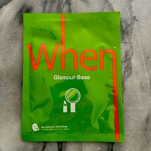 NEW When - Bio-cellulose Sheet Mask Glamour Base